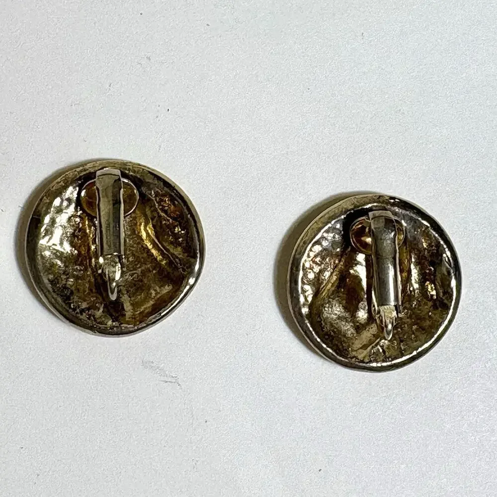 Vintage yellow enamel